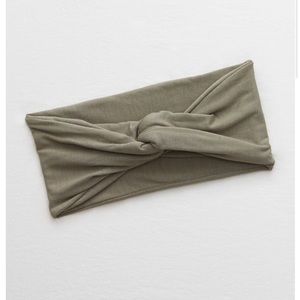 Army green headband
